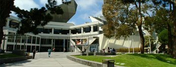 Outside of Student Building